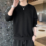 W3203-P50秋季休闲卫衣男长袖T恤打底衫，男装卫衣，电商D310B