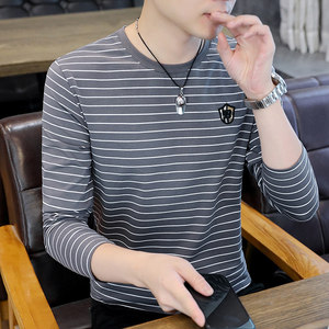 79507-P35 春秋新款长袖T恤男休闲打底衫图片