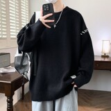 84551-P50秋冬休闲圆领毛衣男针织打底衫，男装针织衫/毛衣，电商D310B