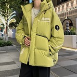 79009-特P258男生羽绒服男外套连帽风宽松潮流冬季加厚防风保暖，男装羽绒服，电商D310B