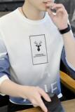 71601-P30春夏圆领短袖T恤男士七分袖卫衣，男装卫衣，电商D310（原电商305）