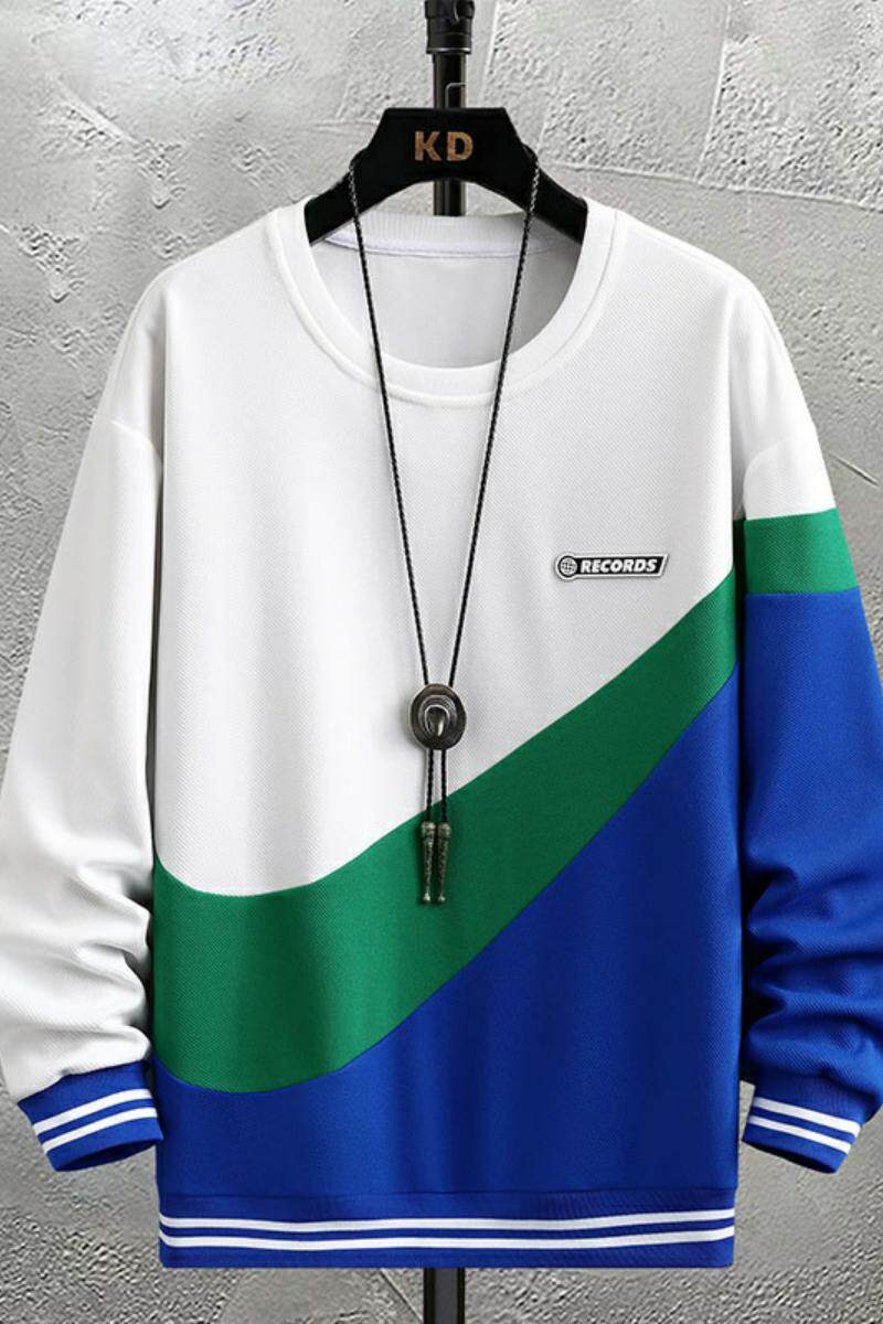 73805-P45秋季长袖t恤男士卫衣宽松潮牌秋冬体恤男装春秋衣服,男装卫衣,电商D310（原电商305）
