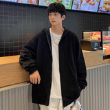 光板二开GSY9916-特P33开衫卫衣男士春秋款宽松休闲连帽男生外套，男装卫衣，电商D310B