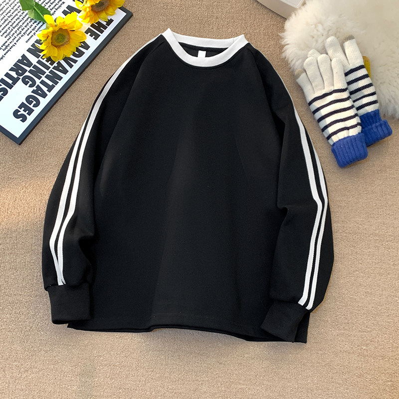 现货二开GSY993-特P38华棉圆领卫衣男春秋款长袖t恤打底衫，男装卫衣，电商D310B