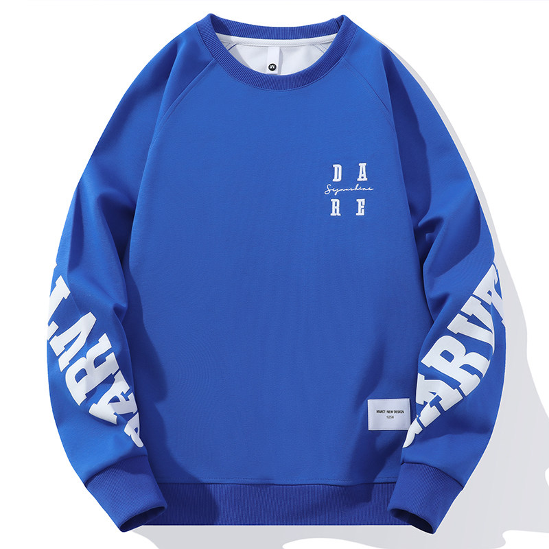 71946-P45卫衣男2024新款重磅宽松衣服薄款冬季圆领春秋款,男装卫衣,电商D310B