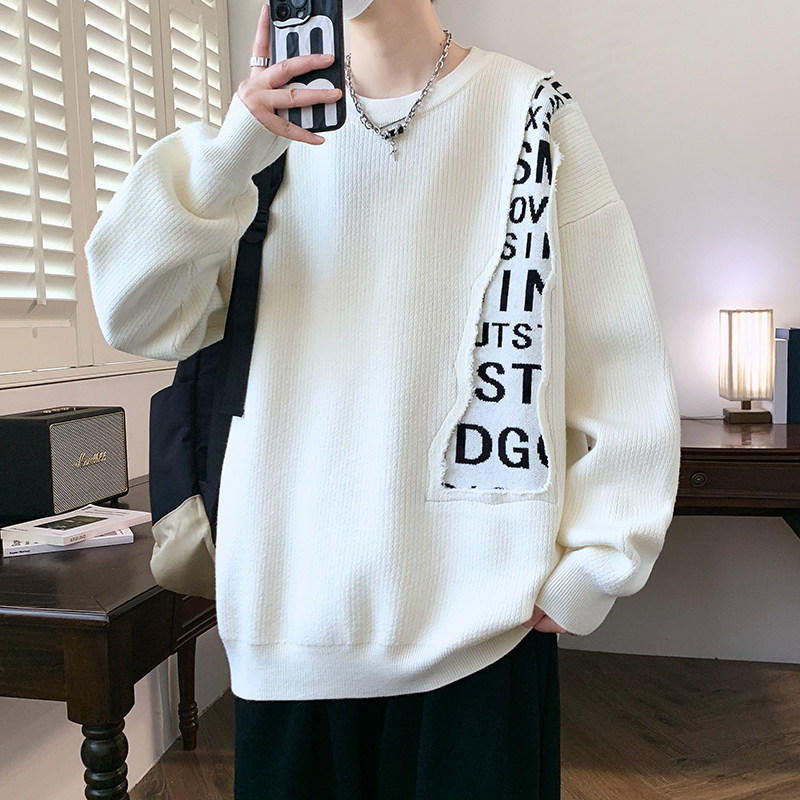 84664-P60 秋冬新款休闲毛衣男长袖针织衫图片