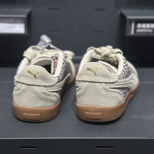 Puma/彪马男夏复古低帮运动鞋格花呢拼接舒适板鞋405403