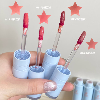 intoyou水雾唇釉新款2.0水光雾面唇彩口红不易沾杯掉色唇霜正品女