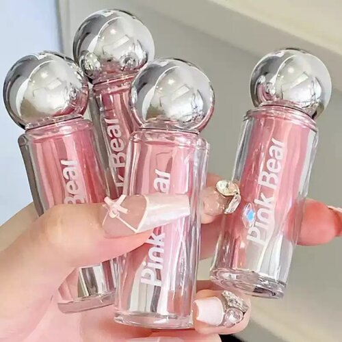 清仓好好价！pinkbear皮可熊有色唇蜜唇部精华蜜唇釉口红润唇膏女