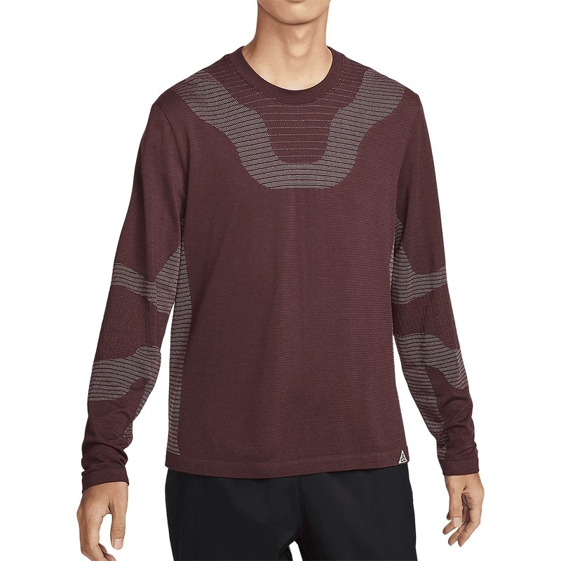 耐克男长袖冬季羊毛混纺打底衫