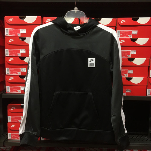 Nike耐克篮球男连帽加绒套头卫衣