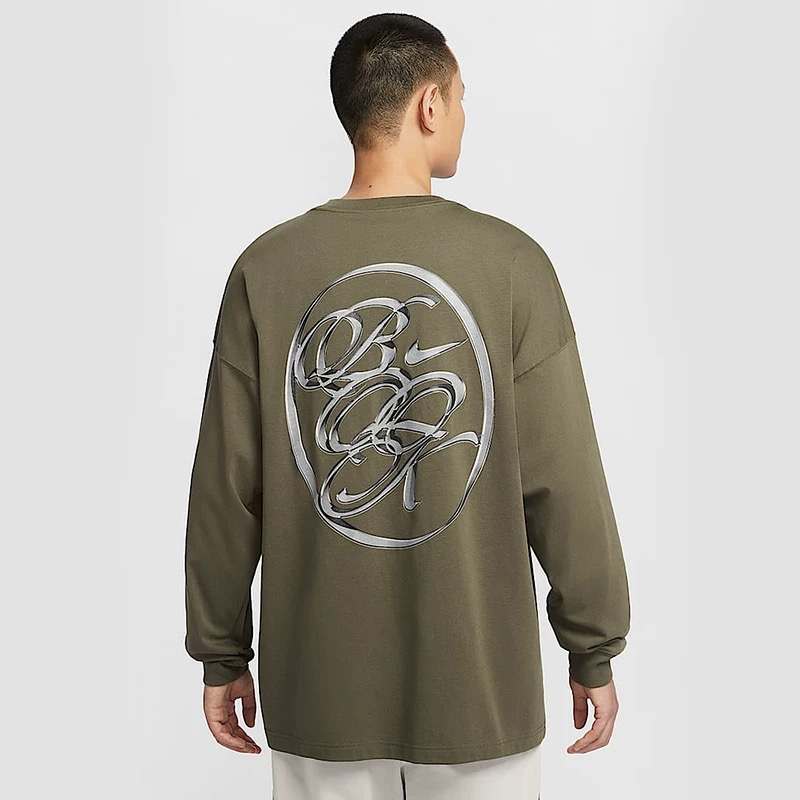 Nike耐克德文布克运动长袖T恤男