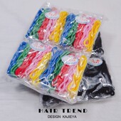 老款 天天特价 老式 艳虹皮筋黑色发圈彩色发绳橡皮筋女奶奶头绳皮套