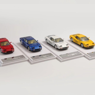 XF 1:64 法拉利testarossa 特斯塔罗萨 后盖可开 合金汽车模型