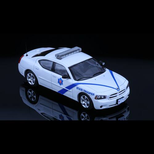 现货Rollin 1:64 ASP 阿肯色州州警 道奇战马 合金汽车模型