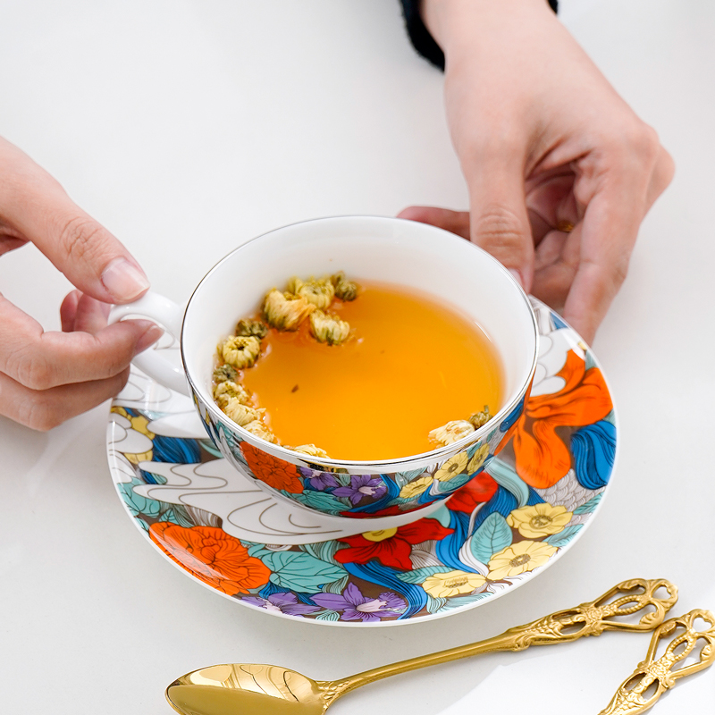 咖啡杯碟家用创意轻奢送礼礼物