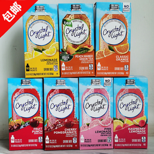 Light无添加白砂糖浓缩果味冲饮粉多味 美国Crystal 特价 包邮