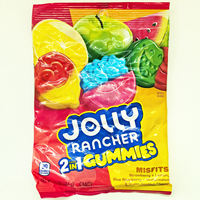 Canadian imported Jolly Rancher Fruity Hard Candy mixed fruit candy original flavor thumbnail 2