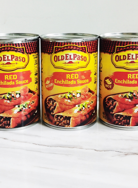 特价283g美国欧帕玉米卷饼塔可调味酱Old El Paso Red Enchilada