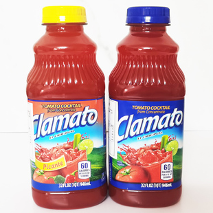 现货美国浓缩番茄汁调酒汁调鸡尾酒饮料Clamato Tomato Cocktail