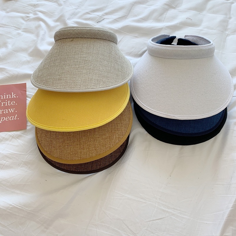 夏季草编沙滩帽子ins网红空顶帽遮阳帽女韩版百搭出游防晒太阳帽|ruв категории Аксессуары, шляпа - от Buy2taobao.com для оказания профессиональной услуги покупки агента Taobao