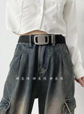 简约ins腰带耐用自动扣男女通用