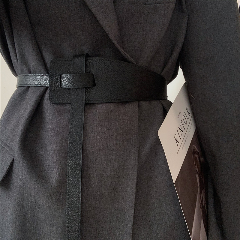 束腰打结腰带女韩版百搭装饰西装