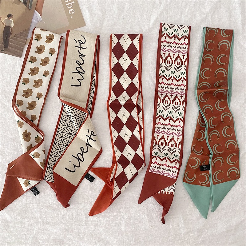 气氛感百搭长条围巾腰带收腰神器