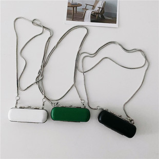 金属链条包包女单肩斜跨新款高级感小众迷你小包ins夏季口红包潮