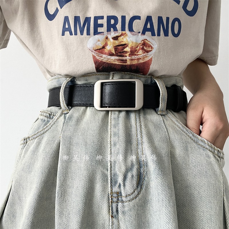 b要打孔!~系的紧~无孔裤腰带