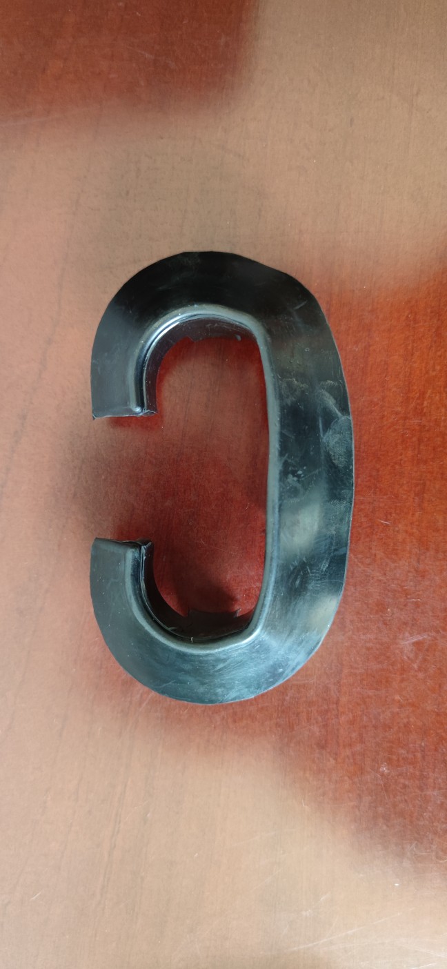 适用于迅达申龙扶梯扶手带出入口SFV809639黑色橡胶入口 保护装置