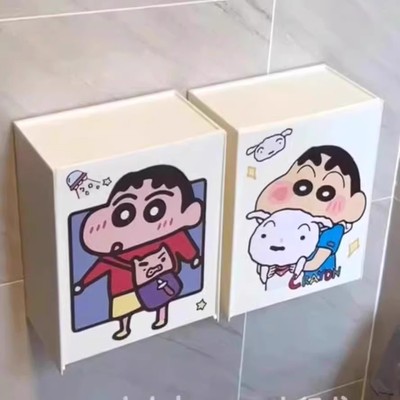 卫生间置物架免打孔姨妈巾收纳盒