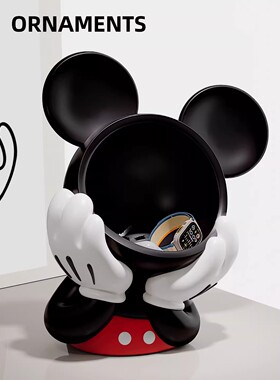 玄关钥匙收纳装饰摆件高级感