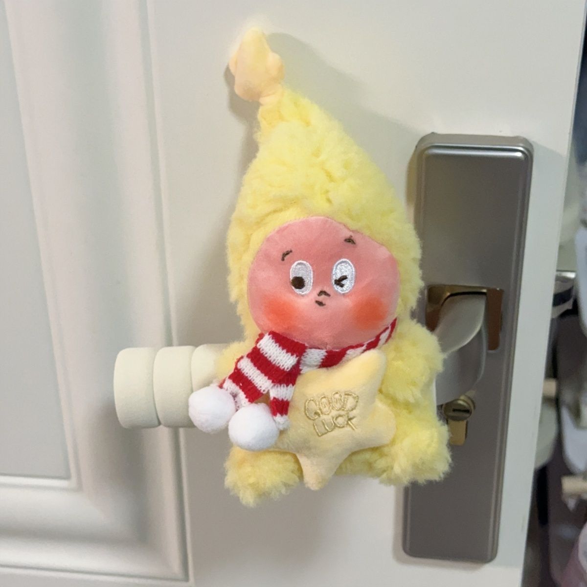 星星人门把手保护套卧室房门把手防撞防磕碰门挡卡通装饰玩偶公仔