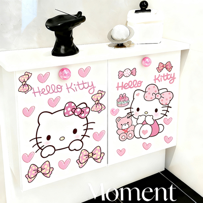 hellokitty卫生间马桶旁纸巾盒