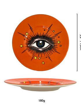 恶魔之眼首饰托盘陶瓷杯垫