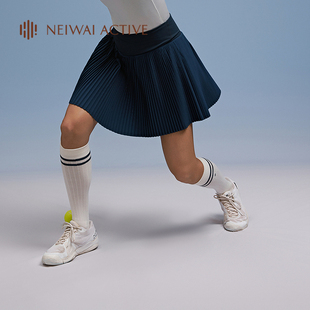 NEIWAI ACTIVE中筒网球袜简约好搭运动长袜2025秋冬NA251SA6502