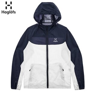 HAGLOFS火柴棍防晒衣男夏季透气速干户外运动休闲连帽薄款外套女