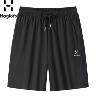 HAGLOFS火柴棍男士休闲短裤夏季冰丝速干五分裤时尚百搭运动短裤