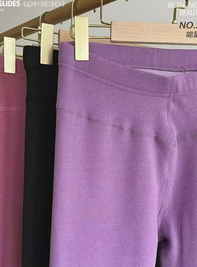 领逸秋冬款女能量暖芯裤防羊羔绒保暖裤蚕丝羊毛护膝打底裤22371