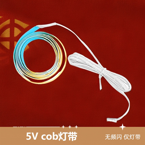 雷达感应挂画5V充电橱柜酒柜灯带