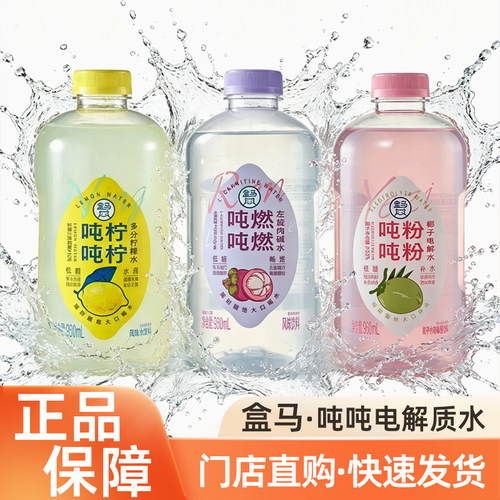 盒马吨吨桶左旋肉碱水粉粉椰子水