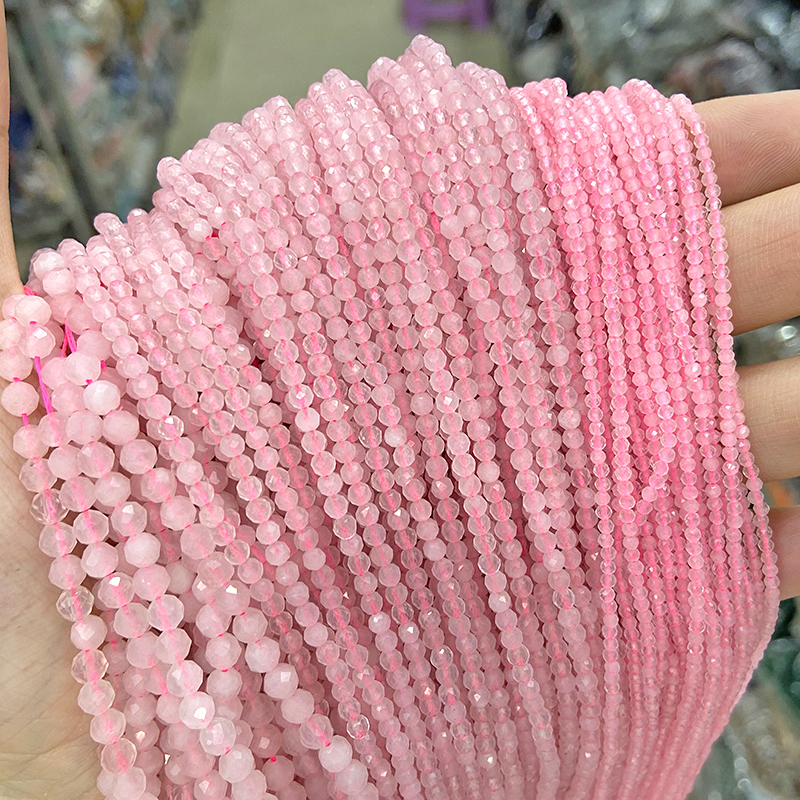 切面小颗粒粉晶散珠子