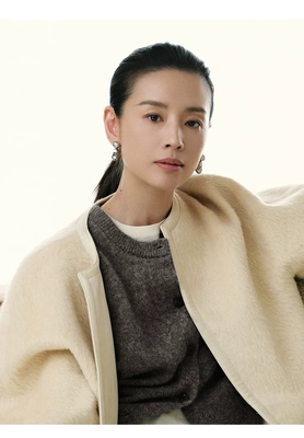 Fashion&Best同价双11董洁同款amp羊毛双面呢西装大衣EBD3OVC008