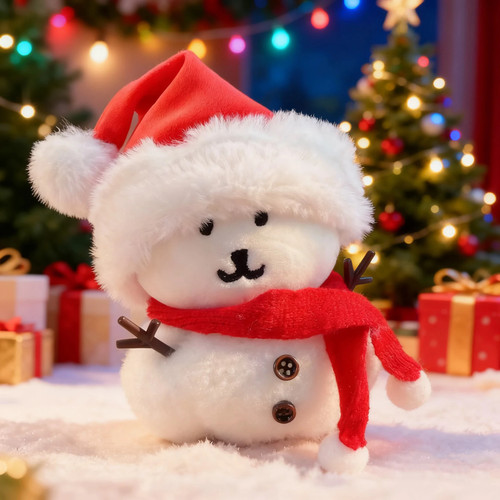 自嘲熊头套13cm娃衣头套口水巾