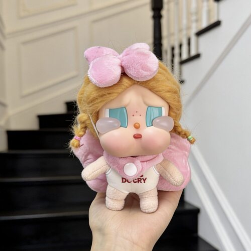 哭娃咕噜咕噜crybaby服装哭娃娃衣15cm度假恋夏一族玩偶衣服牛仔