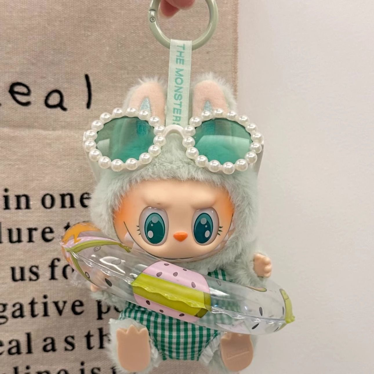 拉布布娃衣度假套装泳圈眼镜迷你