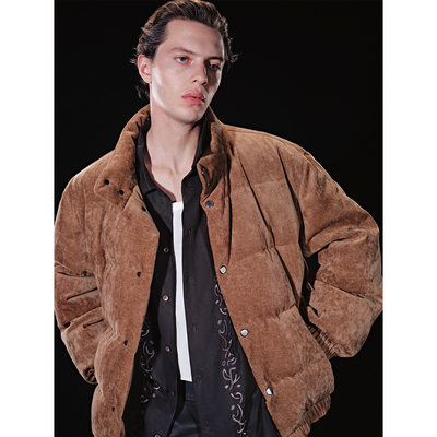 UNICAHOMME立领绗缝鹅绒羽绒服