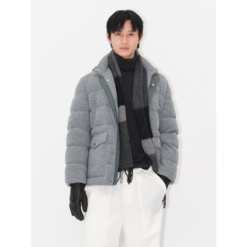 UNICAHOMME高阶雅痞连帽羽绒服