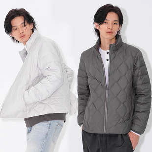 UNICA 内外可穿轻便菱格绗缝极简质感羽绒服 HOMME